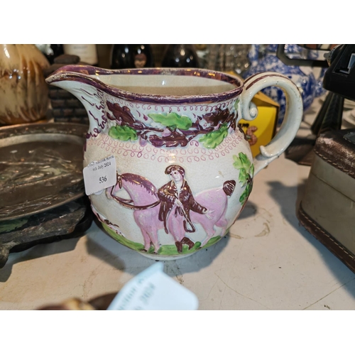 536 - Antique China Jug