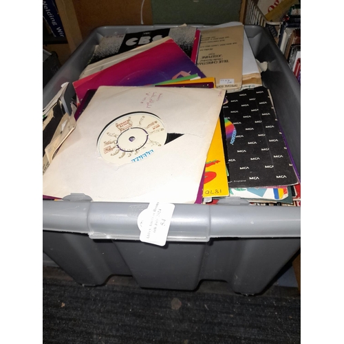 54 - Box Of 45's Single Records