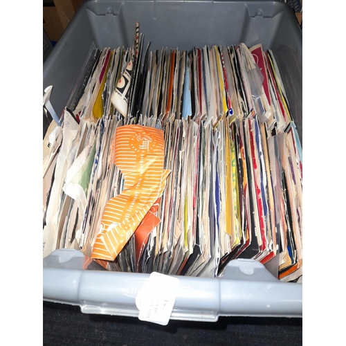 54 - Box Of 45's Single Records