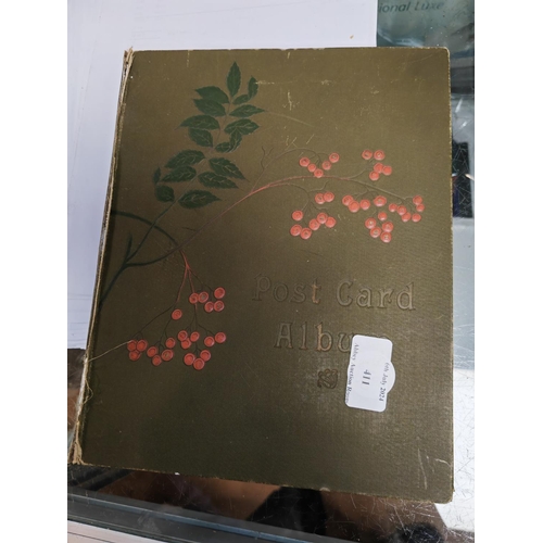 411 - Postcard Album With Some Postcards