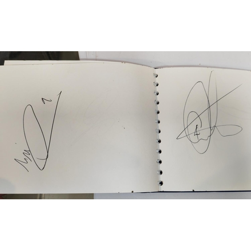 413 - Small Gillingham Football Autograph Book With Some Signatures