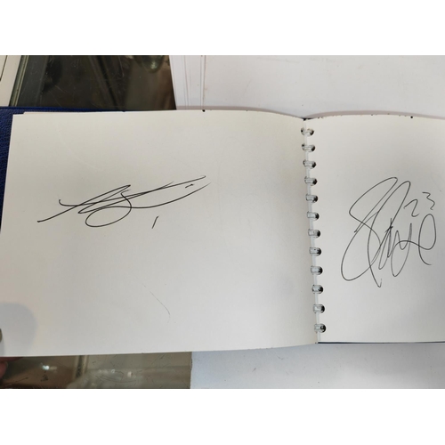 413 - Small Gillingham Football Autograph Book With Some Signatures