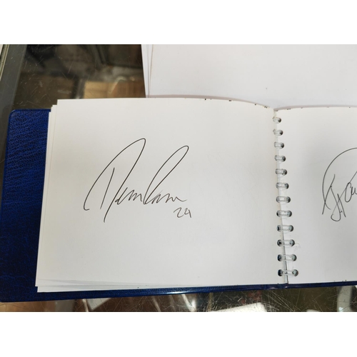 413 - Small Gillingham Football Autograph Book With Some Signatures