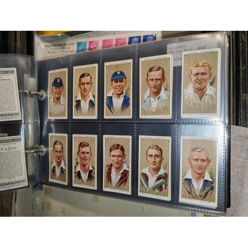 597 - Folder Of Mixed Cigarette Cards