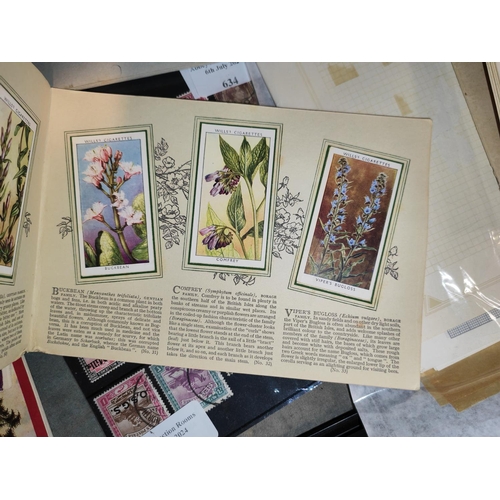 602 - 11 Albums Of Cigarette Cards With One Large Album