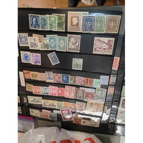 621 - Bag Of 4 Sheets Of World Stamps