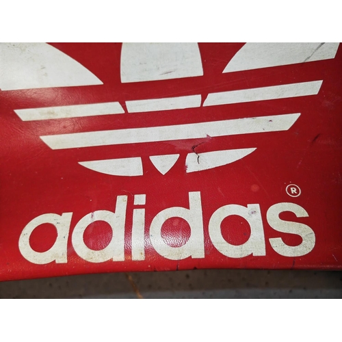 694 - Adidas Leatherette Bag With Slight Rip