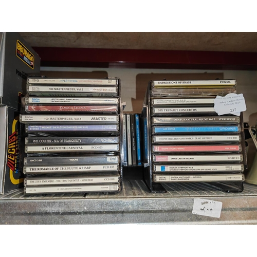 237 - Selection Of Music Cd'S In Racks