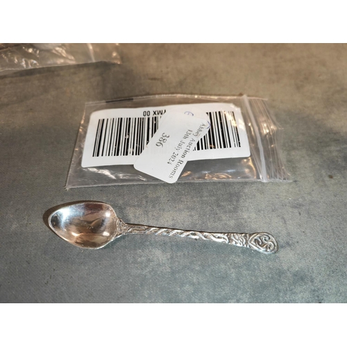 386 - Celtic Solid Silver Spoon Hallmarked 1956