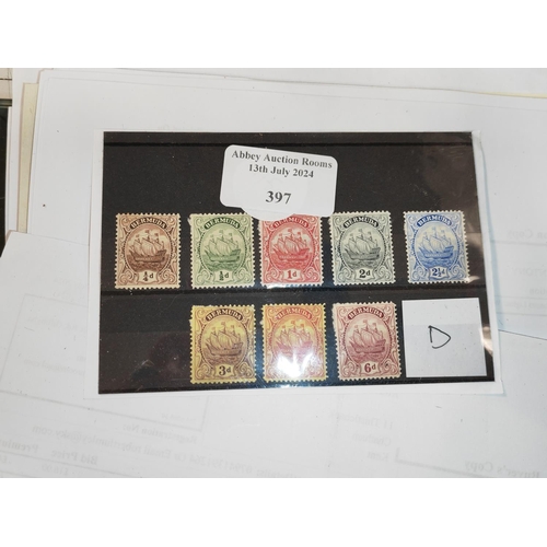 397 - Antique Bermuda Stamps