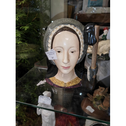 417 - Royal Doulton Character Ann Boleyn Henry V111 Wife