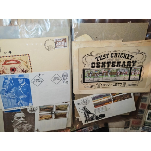 587 - Album Of First Day Covers And Presentation Pack Stamps