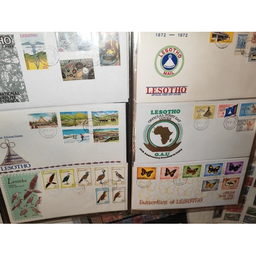 587 - Album Of First Day Covers And Presentation Pack Stamps