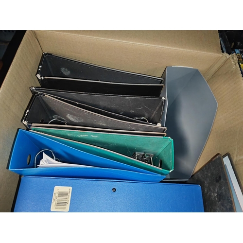 641 - Box Of Filing Boxes And Folders