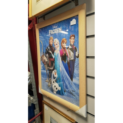 101 - Framed Frozen Poster
