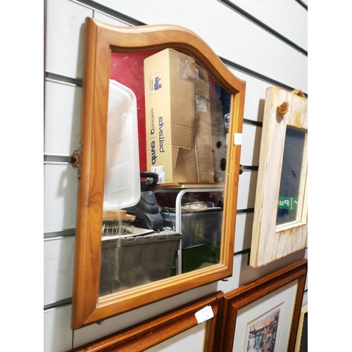 115 - 2 Small Framed Mirrors