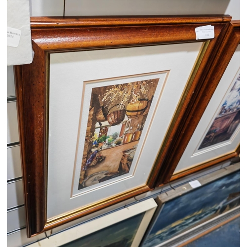116 - 2 Framed Prints By David Elliott