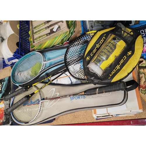 189 - Badminton Set In Case