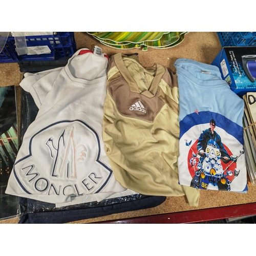 208 - 3 Moncler/Adidas/Quadrophenia T-Shirts L/S