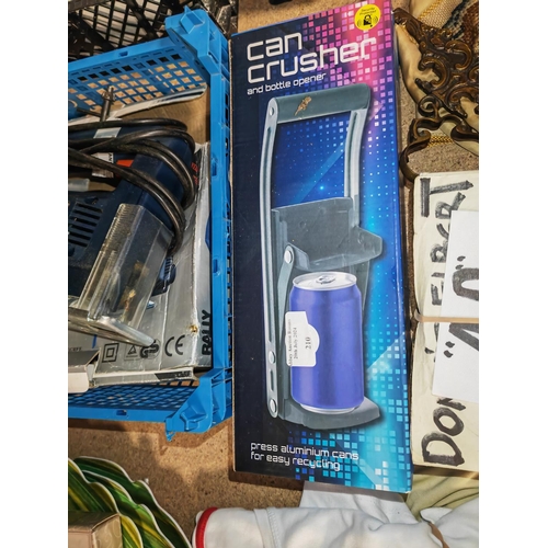 210 - Tin Can Crusher/Bottle Opener Unused In Box