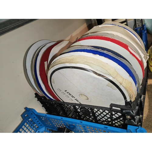 213 - 6 X 50Mtr Rolls Of Double Curtain Tape