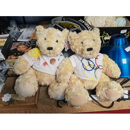 233 - 2 Teddy Mountain Soft Teddy Bears