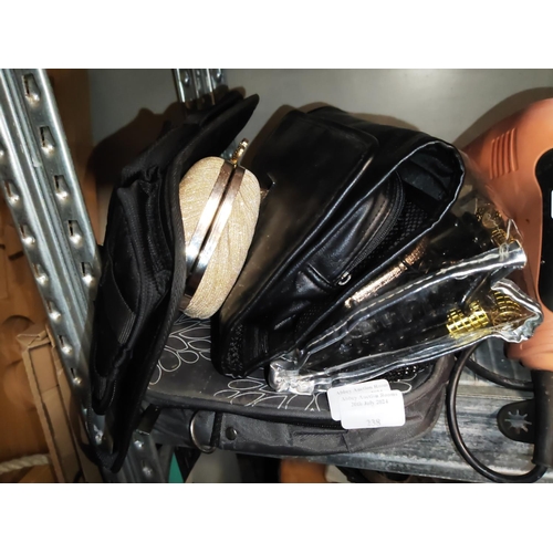 238 - Selection Of Small Evening Bags + Curlers