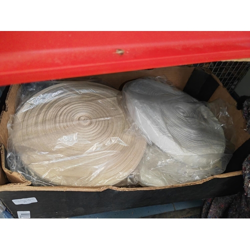 37 - 14 X 25Mtr Rolls Of Velcro Hook + Loop Odd Rolls