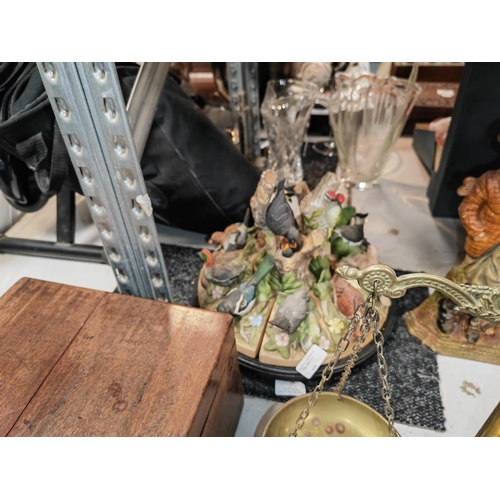 440 - Set Of 12 Danbury Mint Birds Of The Forest On Carousel