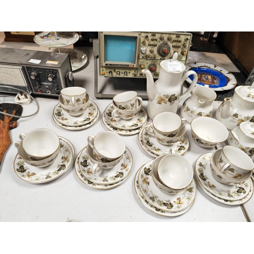 475 - Royal Doulton Larchmont Patterned Dinner/Tea/Coffee Set