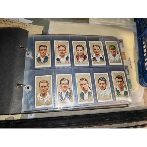 545 - Folder Of Mixed Cigarette Cards