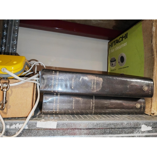 586 - Dictionary Of Americanism On Historical Principles, 2 Volume Book Set, 1951, Chicago Press