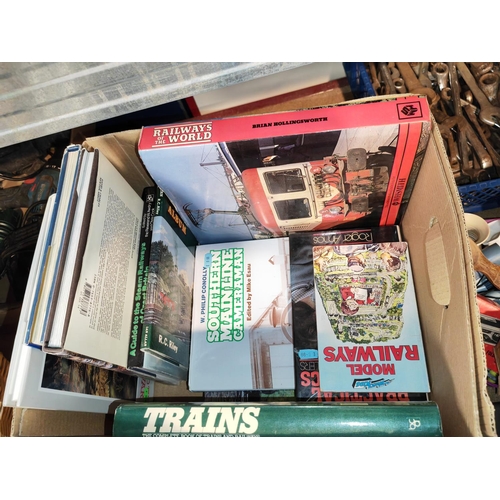 599 - Box Of Books On Ww2 And Transport