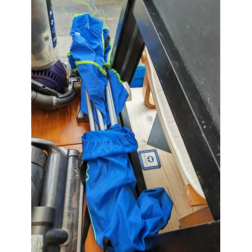 60 - Fold Up Double Camping Bed In Bag