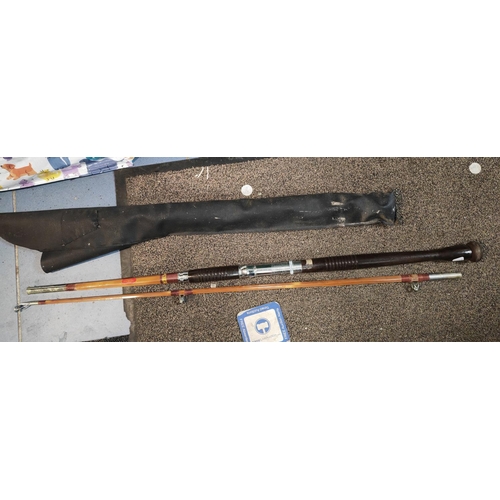 704 - Split Cane Boat Rod