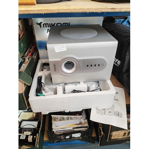 96 - Marconi Subwoofer With 5 Speakers And Cables