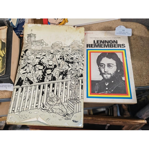 6 - John Lennon Remembers Book And The Grey Top Hat First Edition Book Illustrated By Giles  Dated 1961