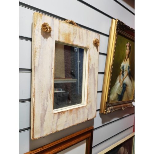 115 - 2 Small Framed Mirrors