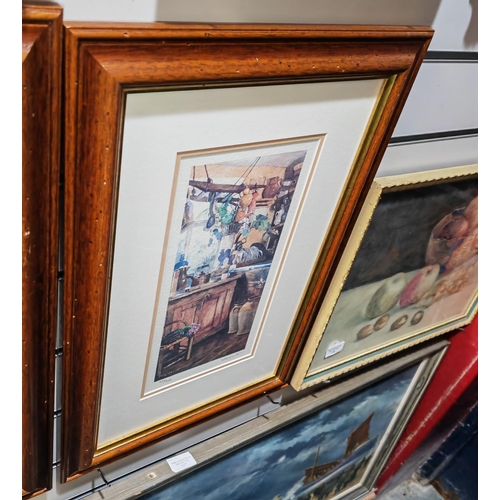 116 - 2 Framed Prints By David Elliott