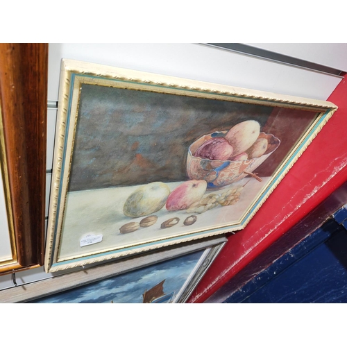 120 - Framed Still Life Watercolour