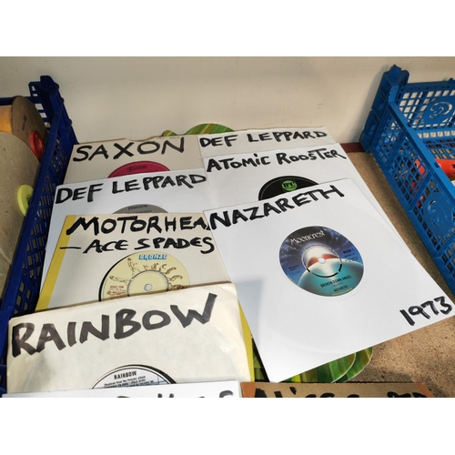 183 - 38 Single Heavy Metal Rock Records