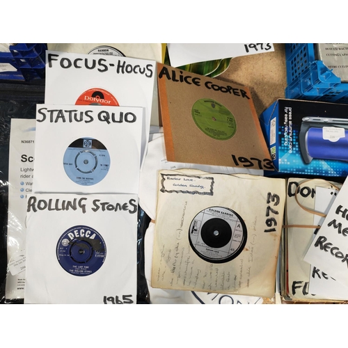 183 - 38 Single Heavy Metal Rock Records