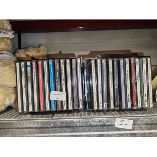 234 - Selection Of Music Cd'S In Racks
