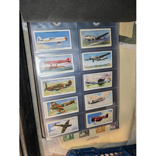 545 - Folder Of Mixed Cigarette Cards
