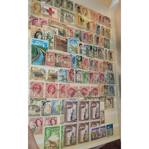 562 - Rhodesia Stamps On Cards