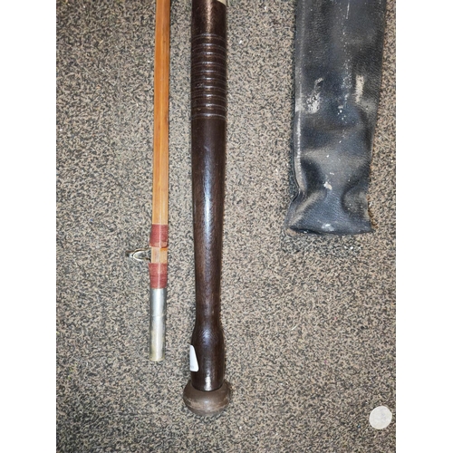 704 - Split Cane Boat Rod