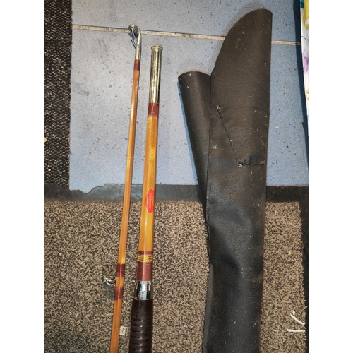 704 - Split Cane Boat Rod