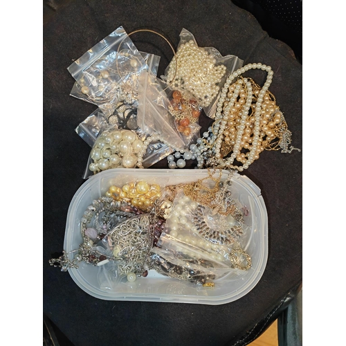 275 - Tub Of Costume Jewellery