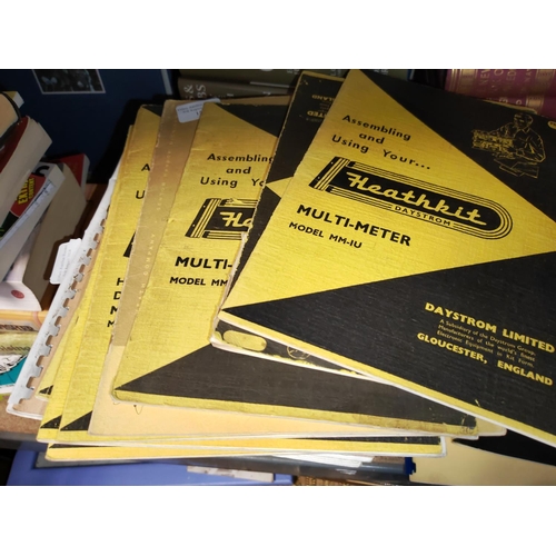 15 - Selection Of Instruction Booklets On Assembling And Using Your Heathkit Daystorm Electrical Machines... 