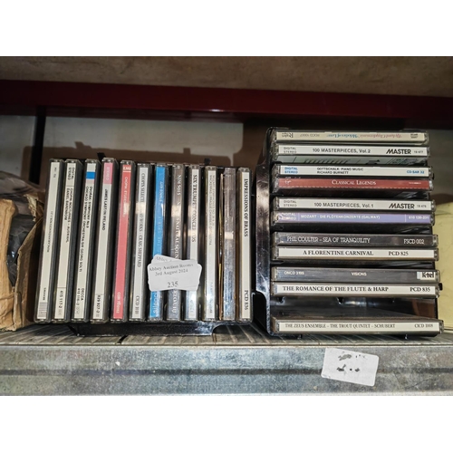 235 - Selection Of Music Cd'S In Racks